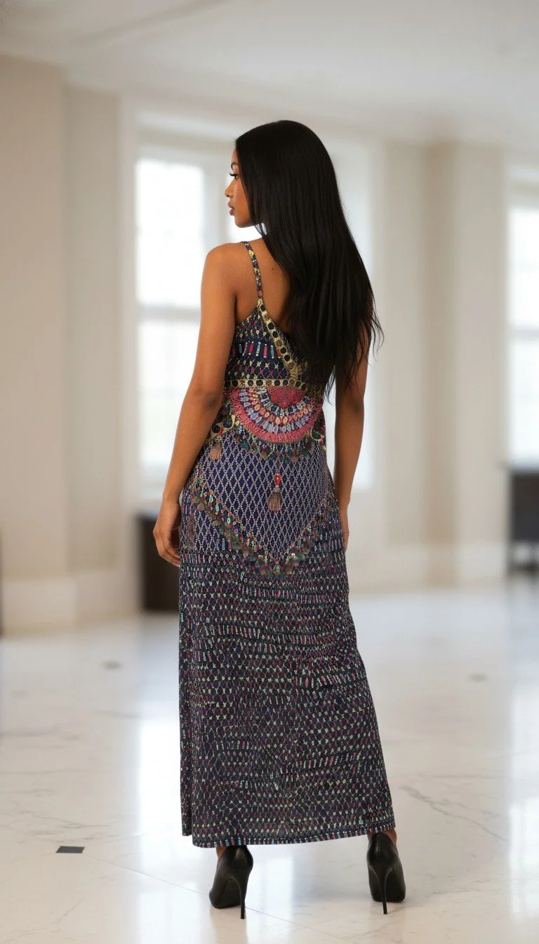 Mara Hoffman - Vibrant Multicolor Designer Dress Size S - Image 2