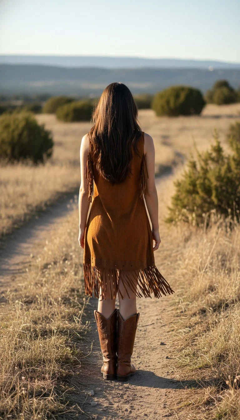Be Wicked - Boho Fringe Festive Dress Size S - Image 2