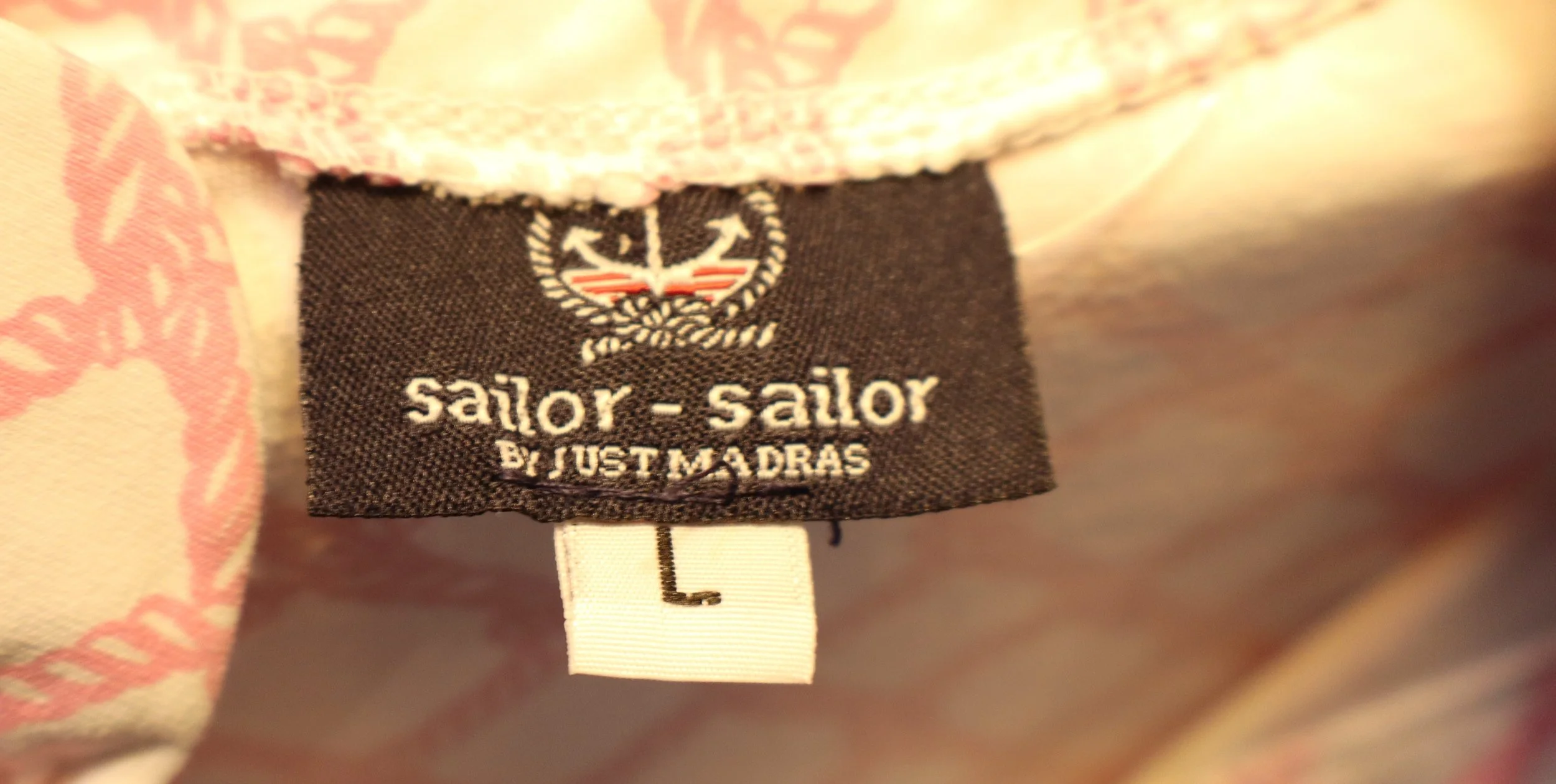Sailor Sailor - Chic Pink Geometric Top - Image 3