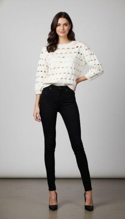 IRO - Open Weave Knit Sweater Size XS