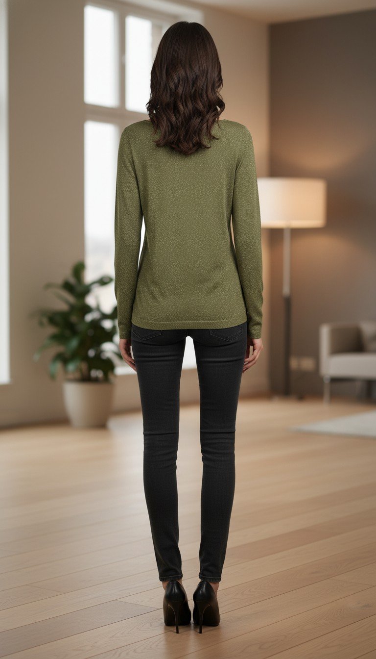 Brunello Cucinelli - Cashmere/Silk/Metallic Sweater Size S - Image 2