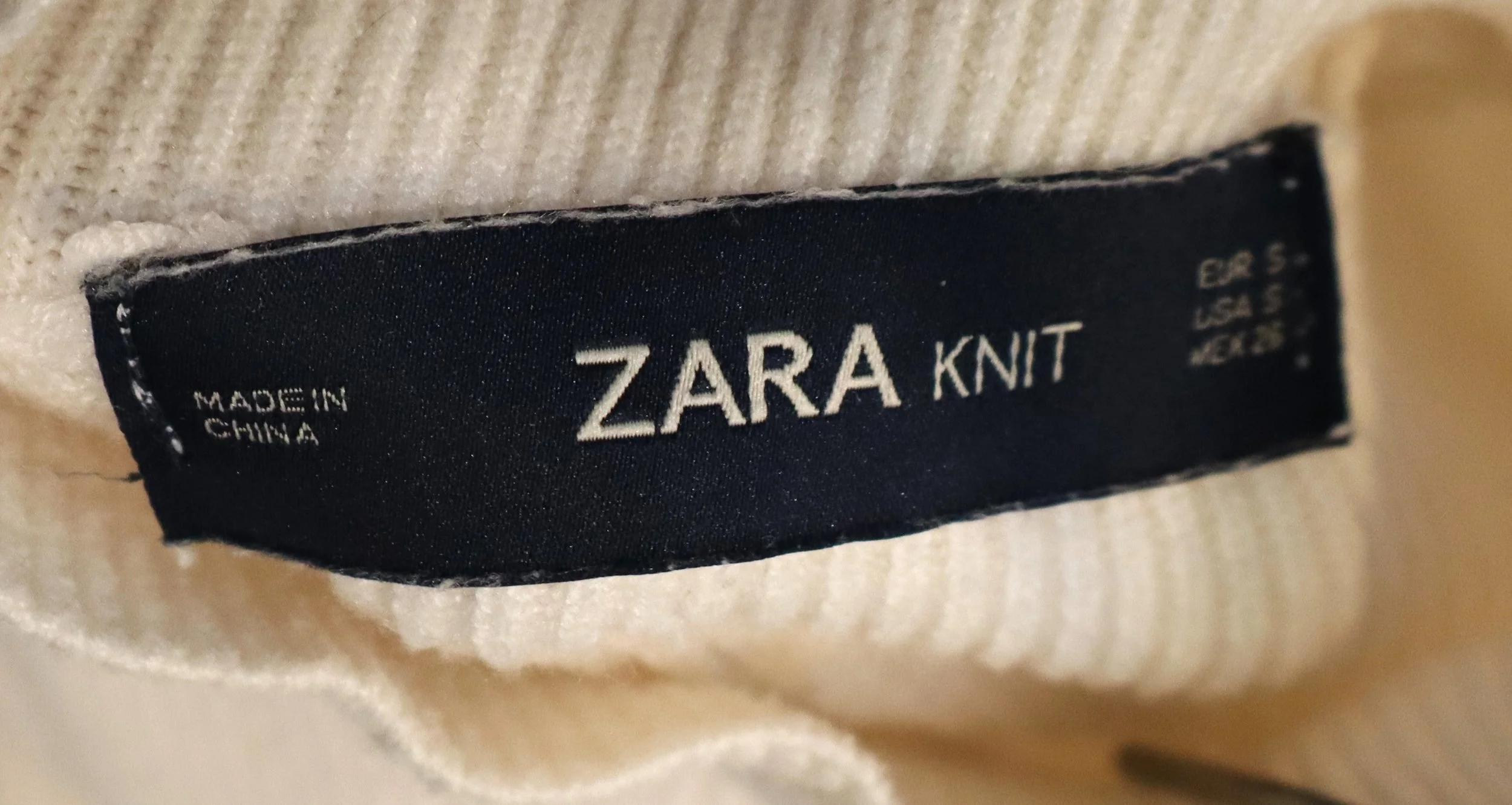 Zara - Ribbed Turtleneck Sweater Dress - Image 2