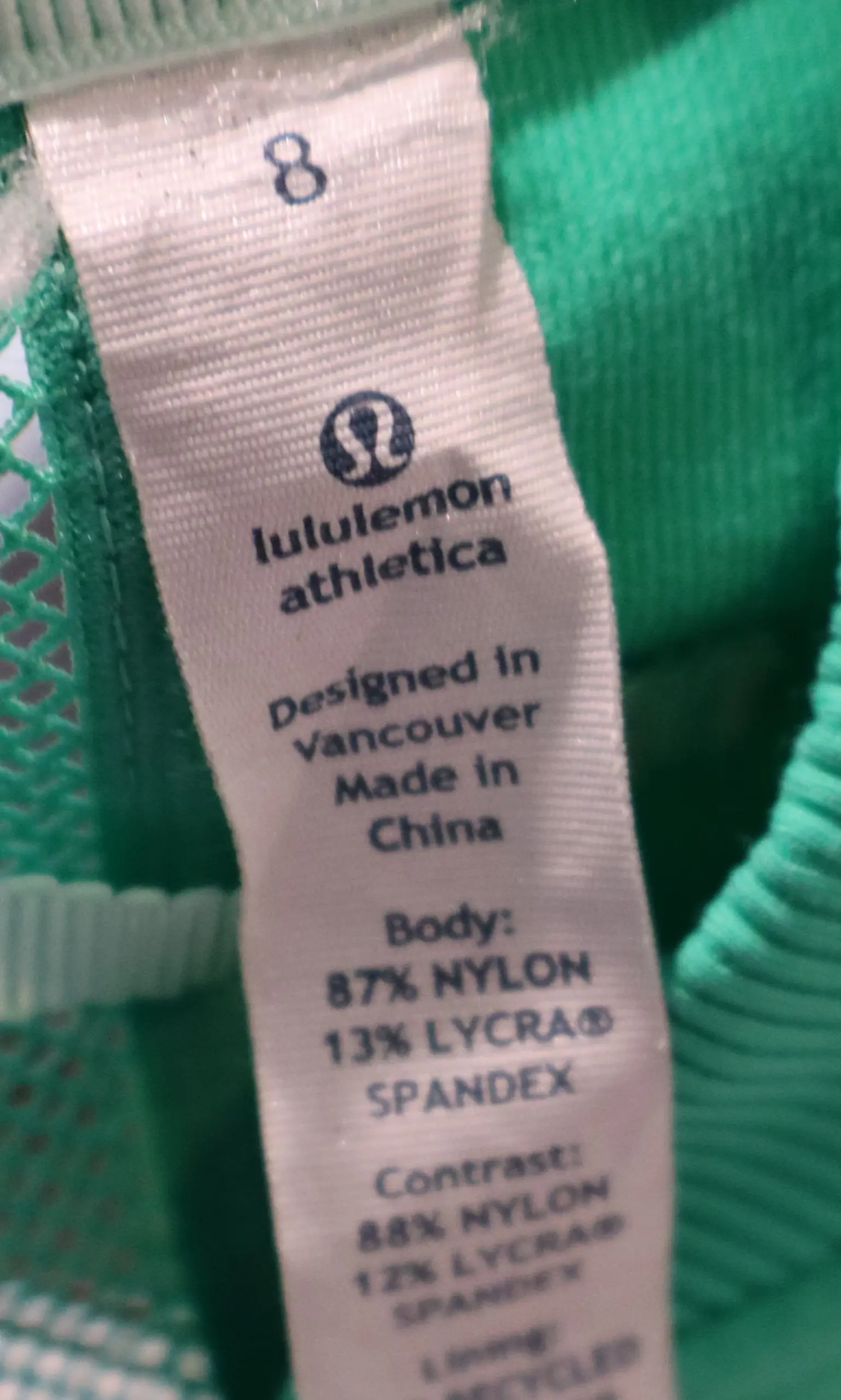 Lululemon - Trendy Green Zip-Up Training Jacket - Image 3