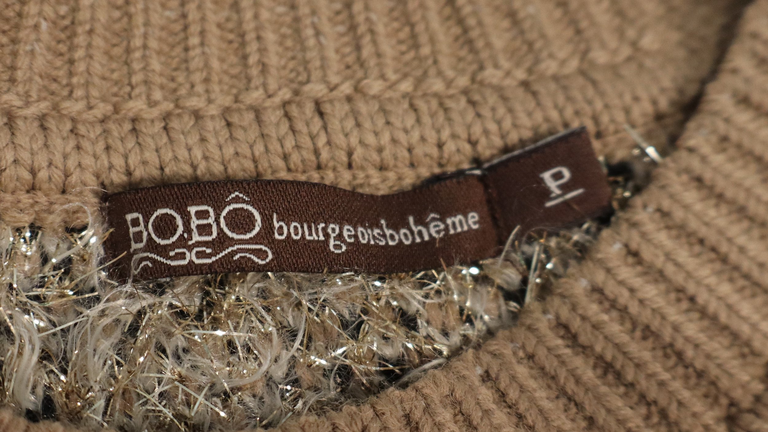 BOBÔ (Bourgeois Bohême) - Nordic Knit Sweater Size S - Image 3
