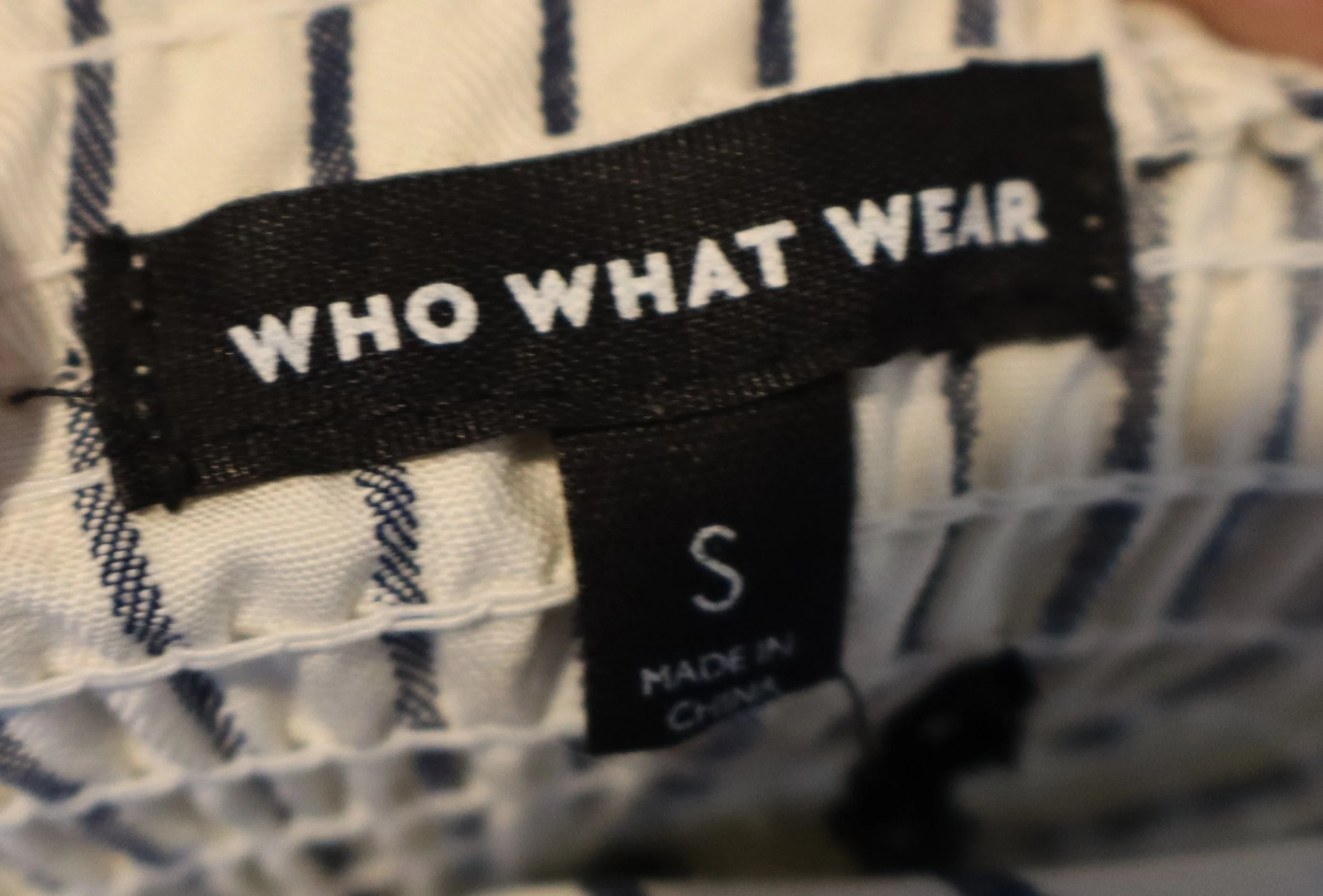 Who What Wear - Striped Button-Down Sundress Size S - Image 3