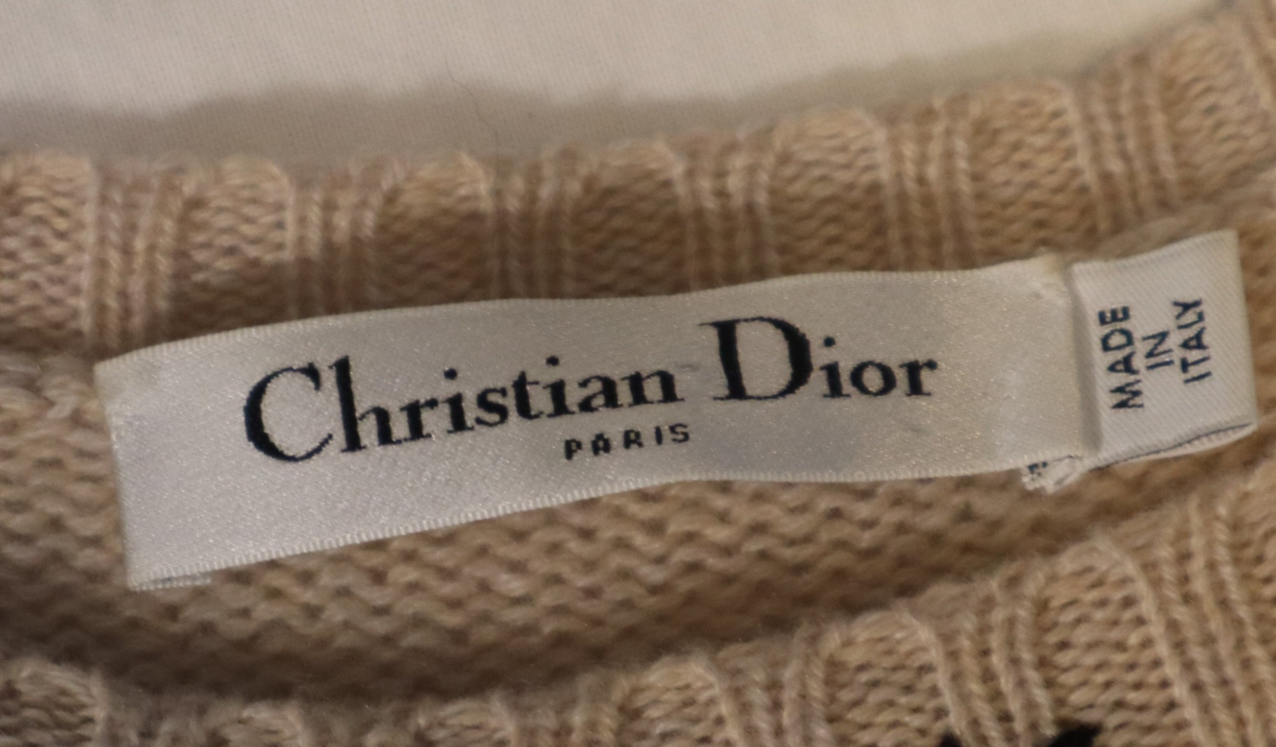 Dior - Starstruck Cozy Knit Sweater Size S - Image 3