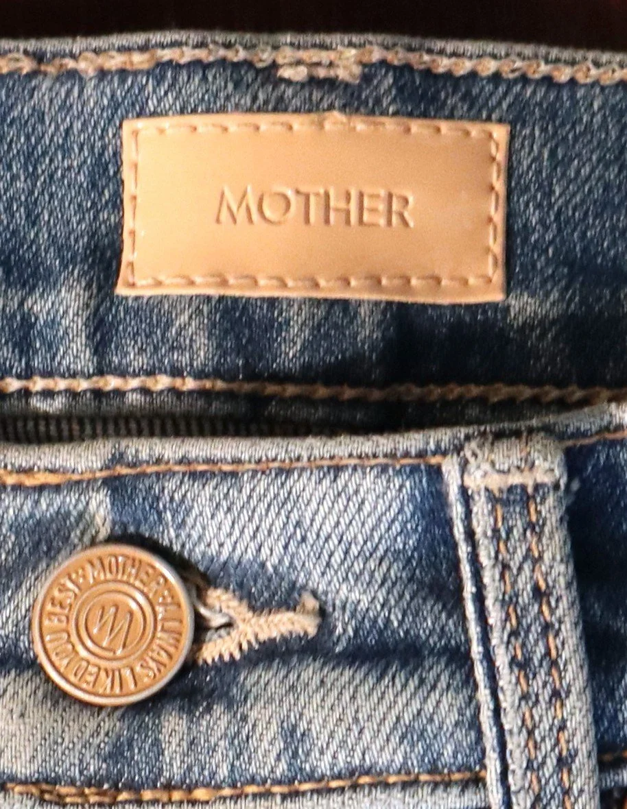 Mother - High-Waist Wide-Leg Denim Jeans Size 2-4 - Image 3