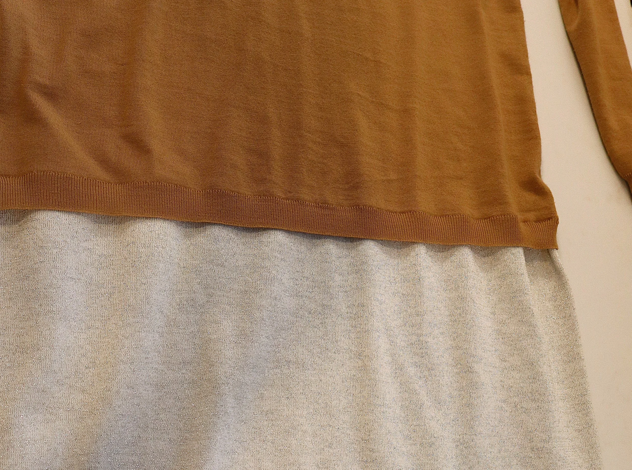 Loewe - Elegance Color Block Sweater Dress Size S - Image 4