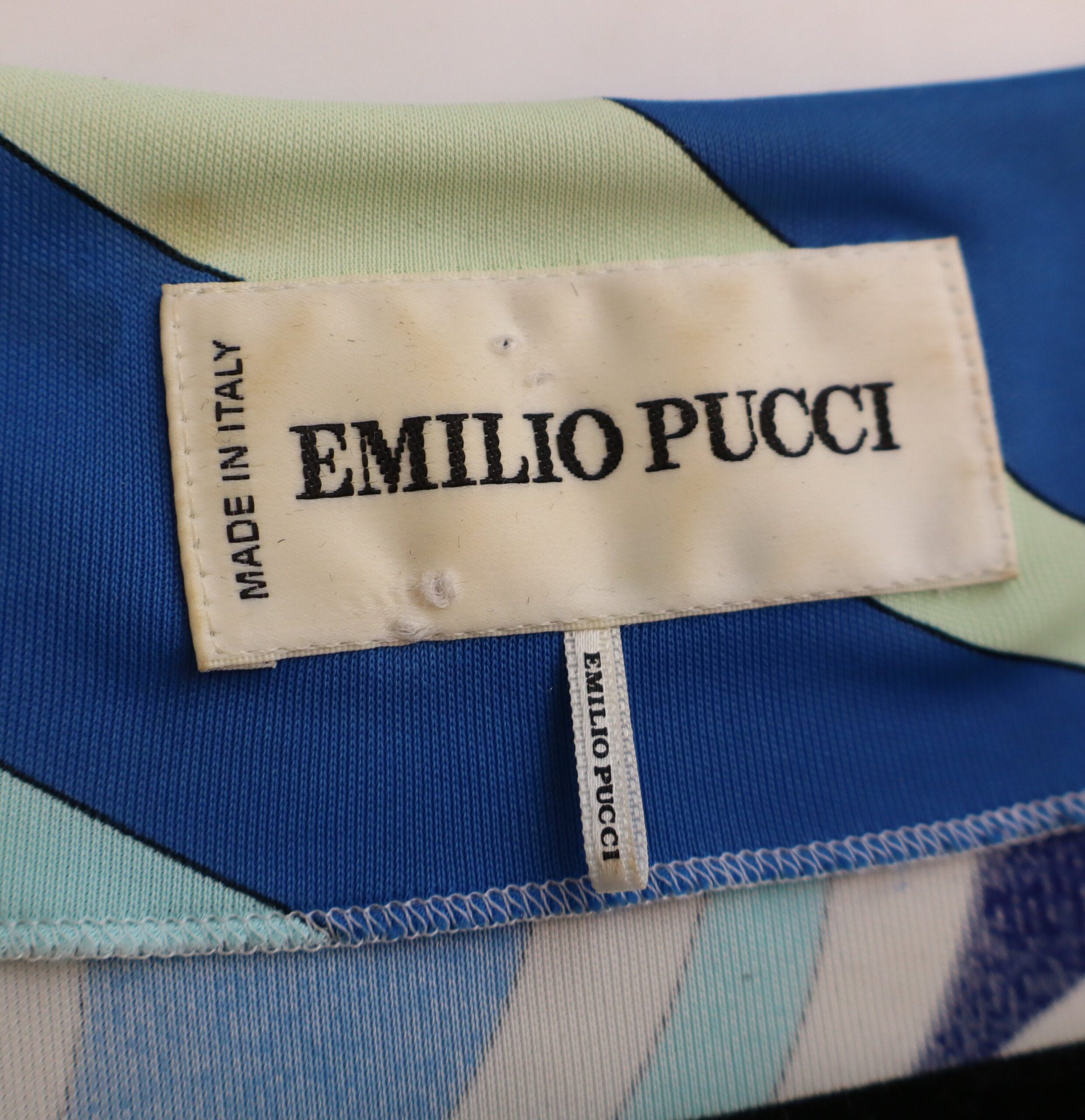 Emilio Pucci - Elegance Blue Abstraction Maxi Dress Size S - Image 3