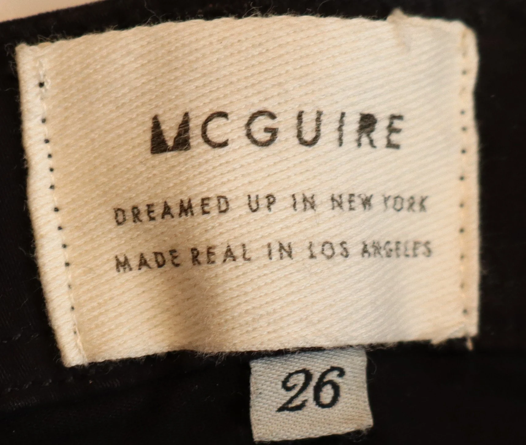 McGuire - Black Flare Denim Pants Size 26 - Image 3