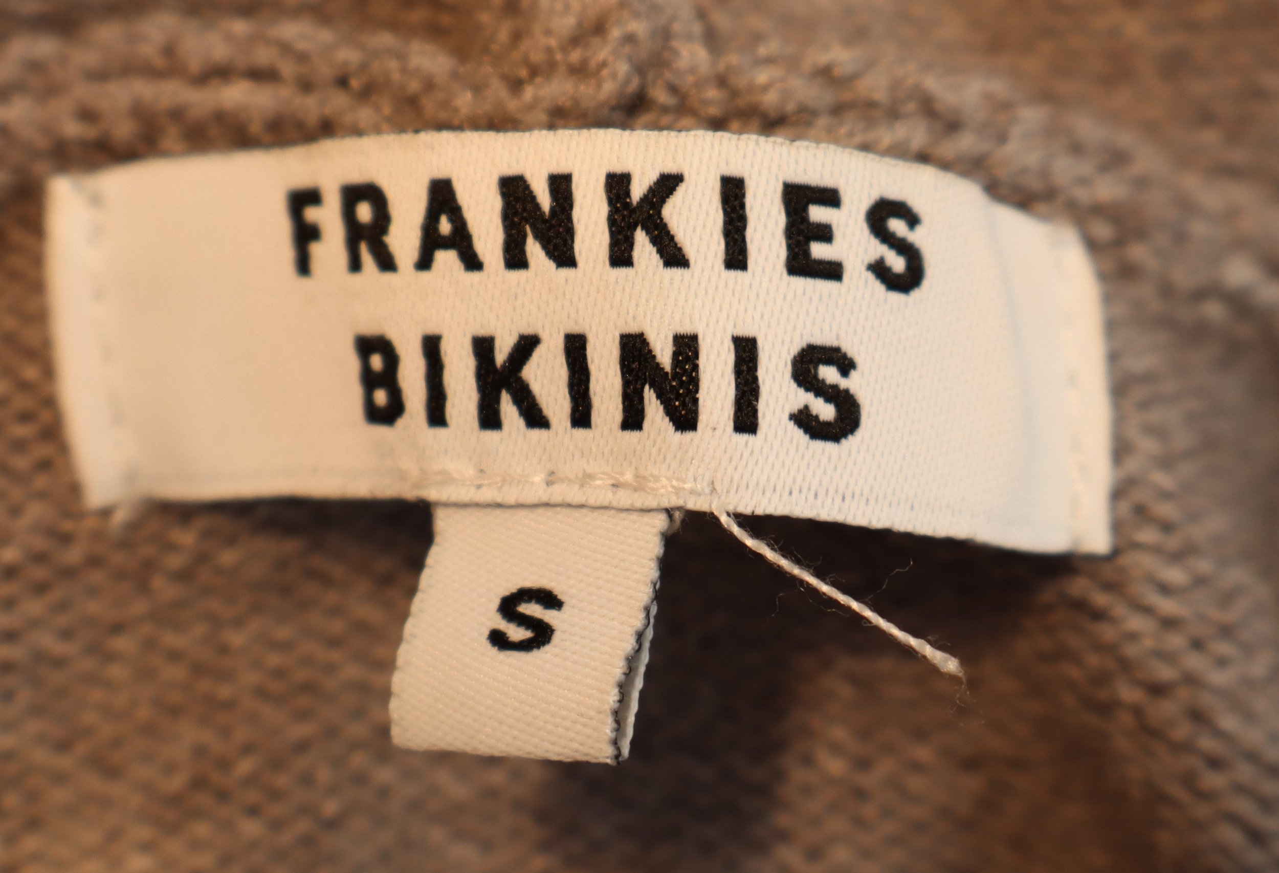 Frankies Bikinis - Chic Knit Hoodie Size S - Image 3