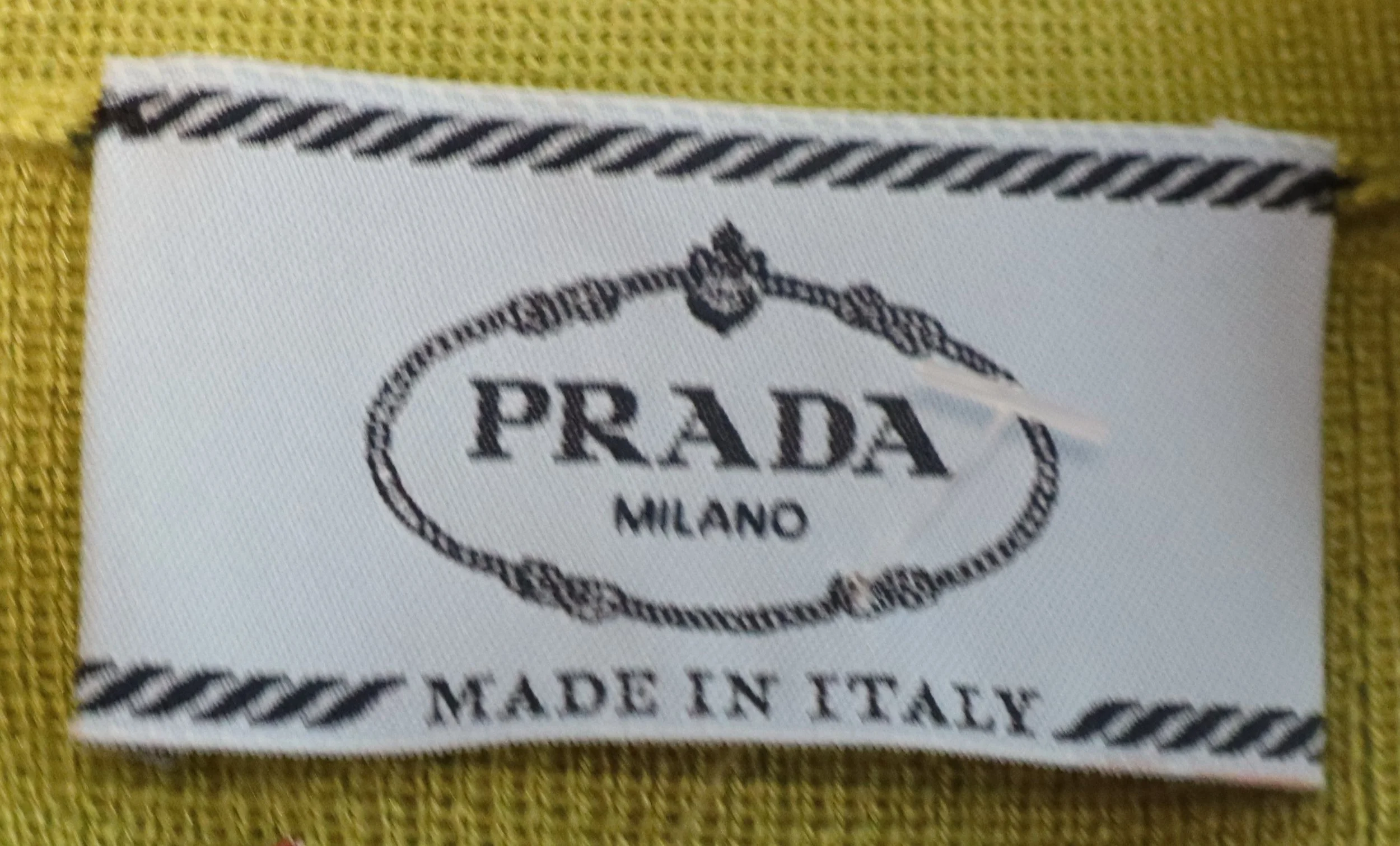 Prada - Green Classic Knit Cardigan Size M - Image 3