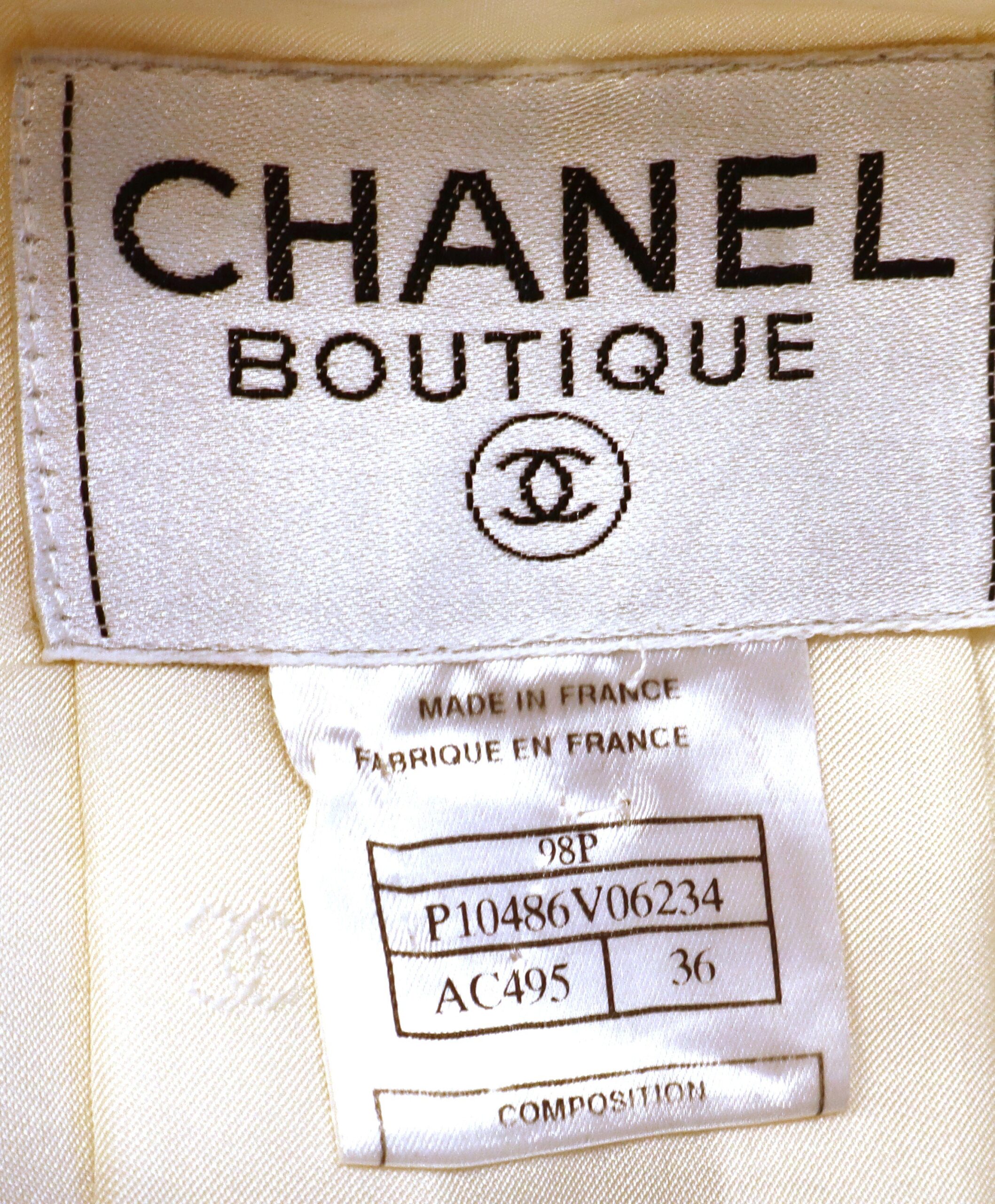 Chanel - Vintage Women's Classic Jacket Size 36 (S) - Image 5