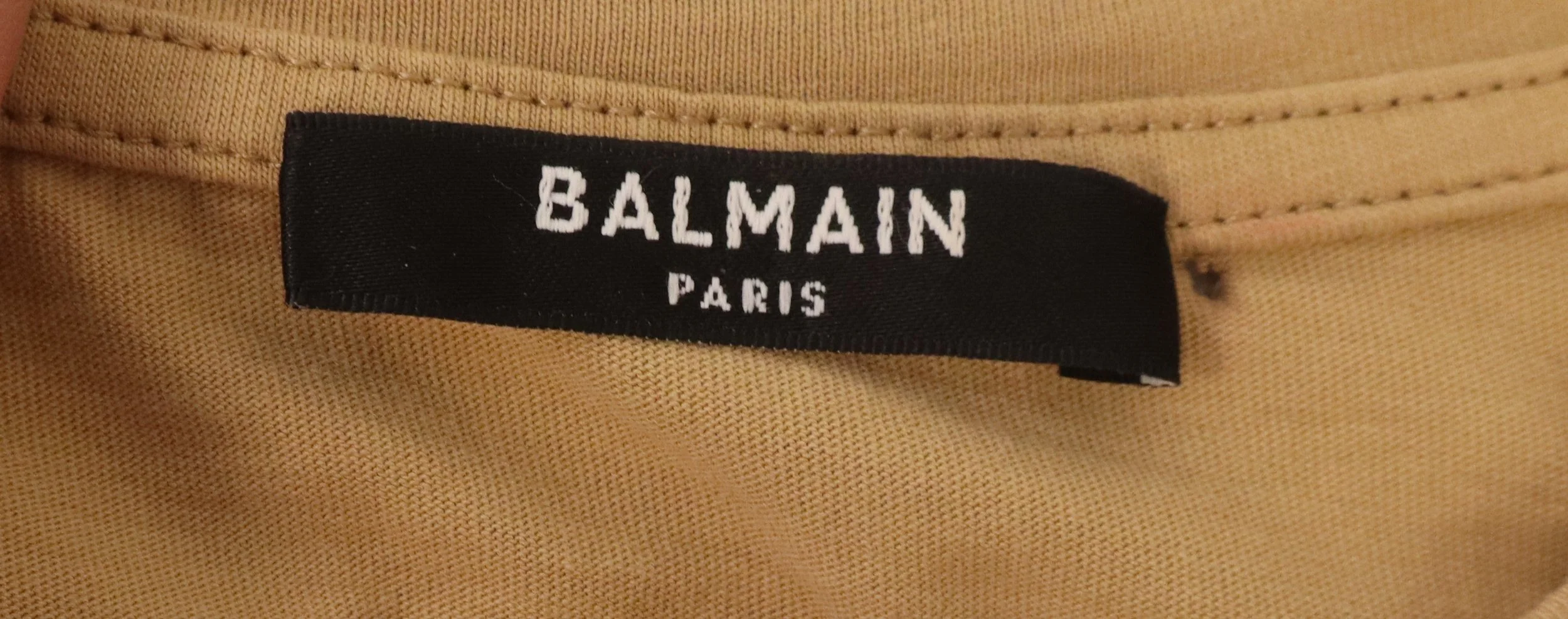 Balmain Paris - Logo T-Shirt Size S - Image 3