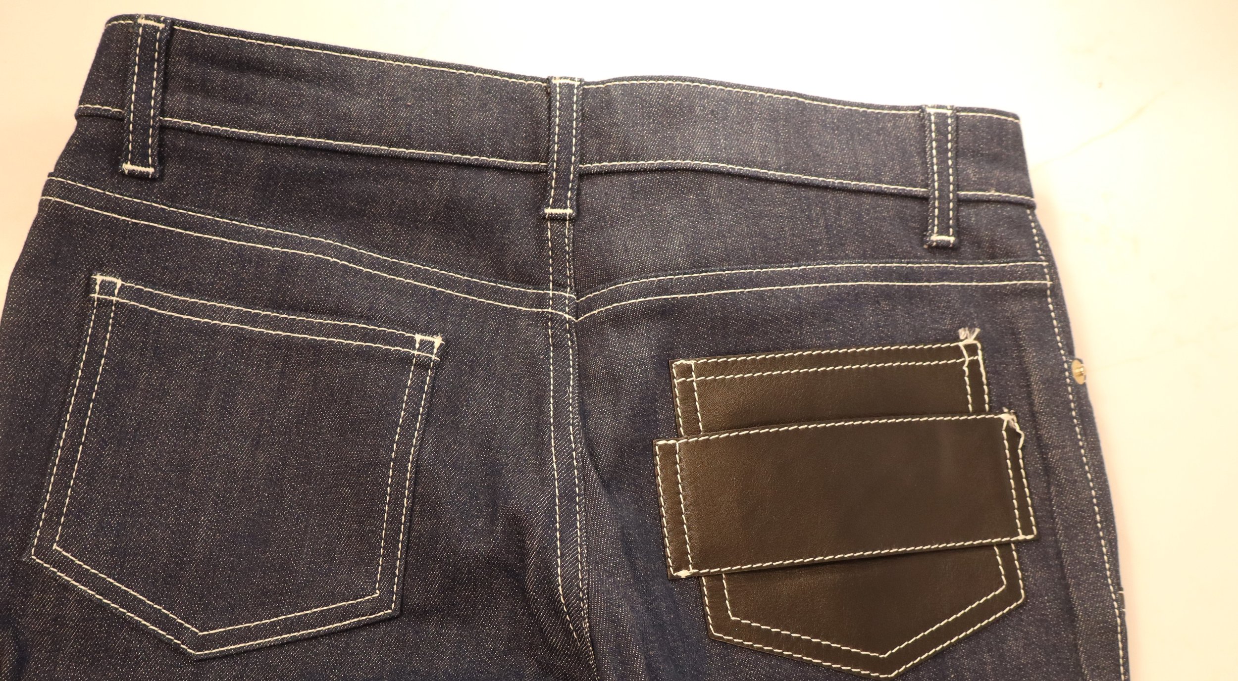 Givenchy - Contrast Paneled Jeans Size 34 - Image 4