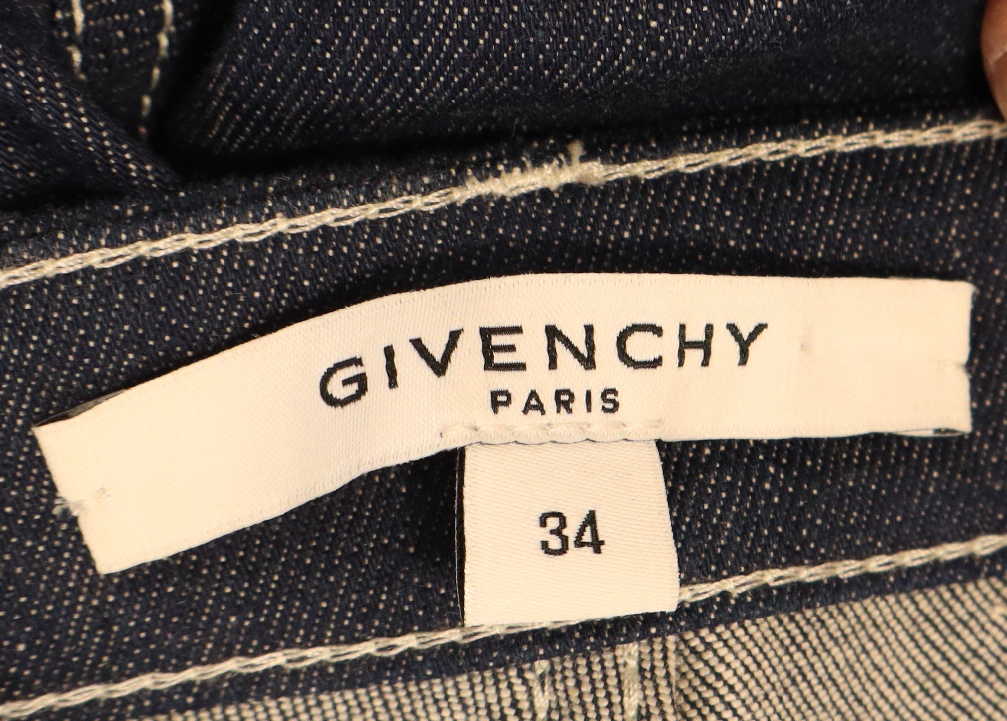 Givenchy - Contrast Paneled Jeans Size 34 - Image 3