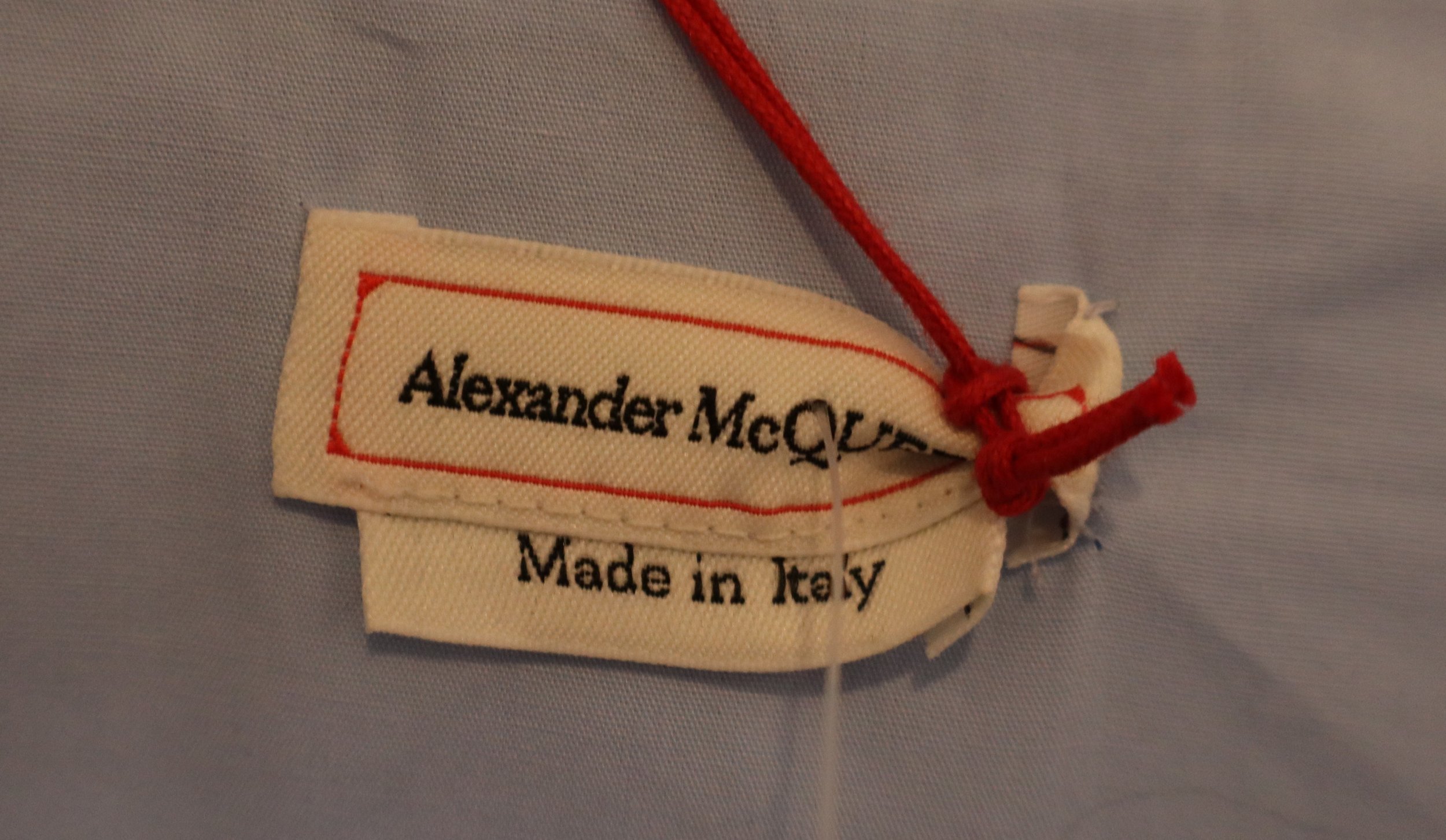 Alexander McQueen - Classic Blue Midi Dress Size 42 - Image 3