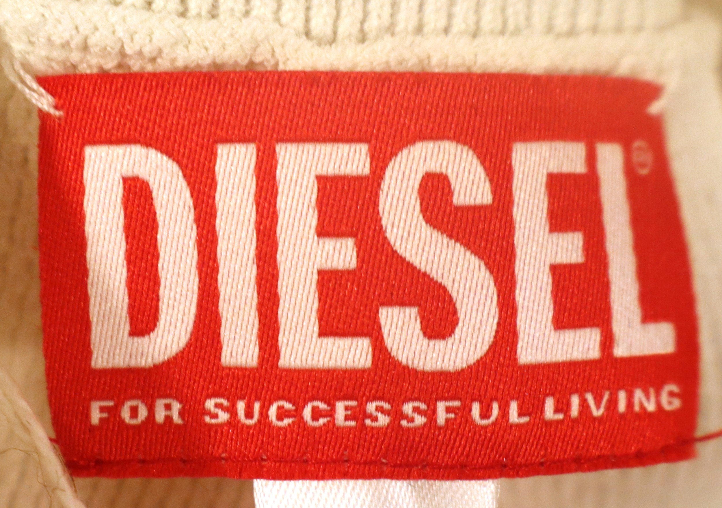 Diesel - Cutout Knit Top Ribbed Keyhole Mock Neck Top Size XS - Image 4