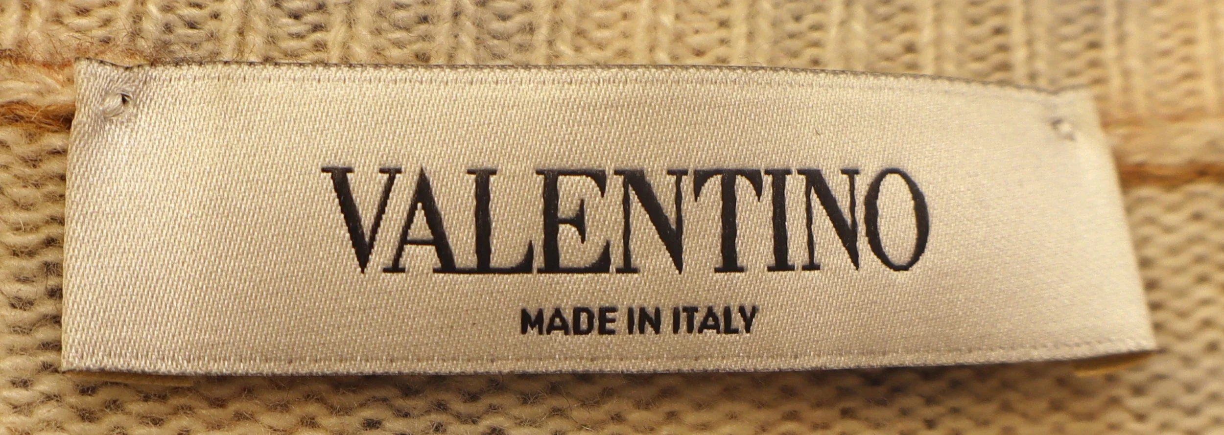 Valentino - Leopard‑Print Italian Knit Sweater Size M - Image 3