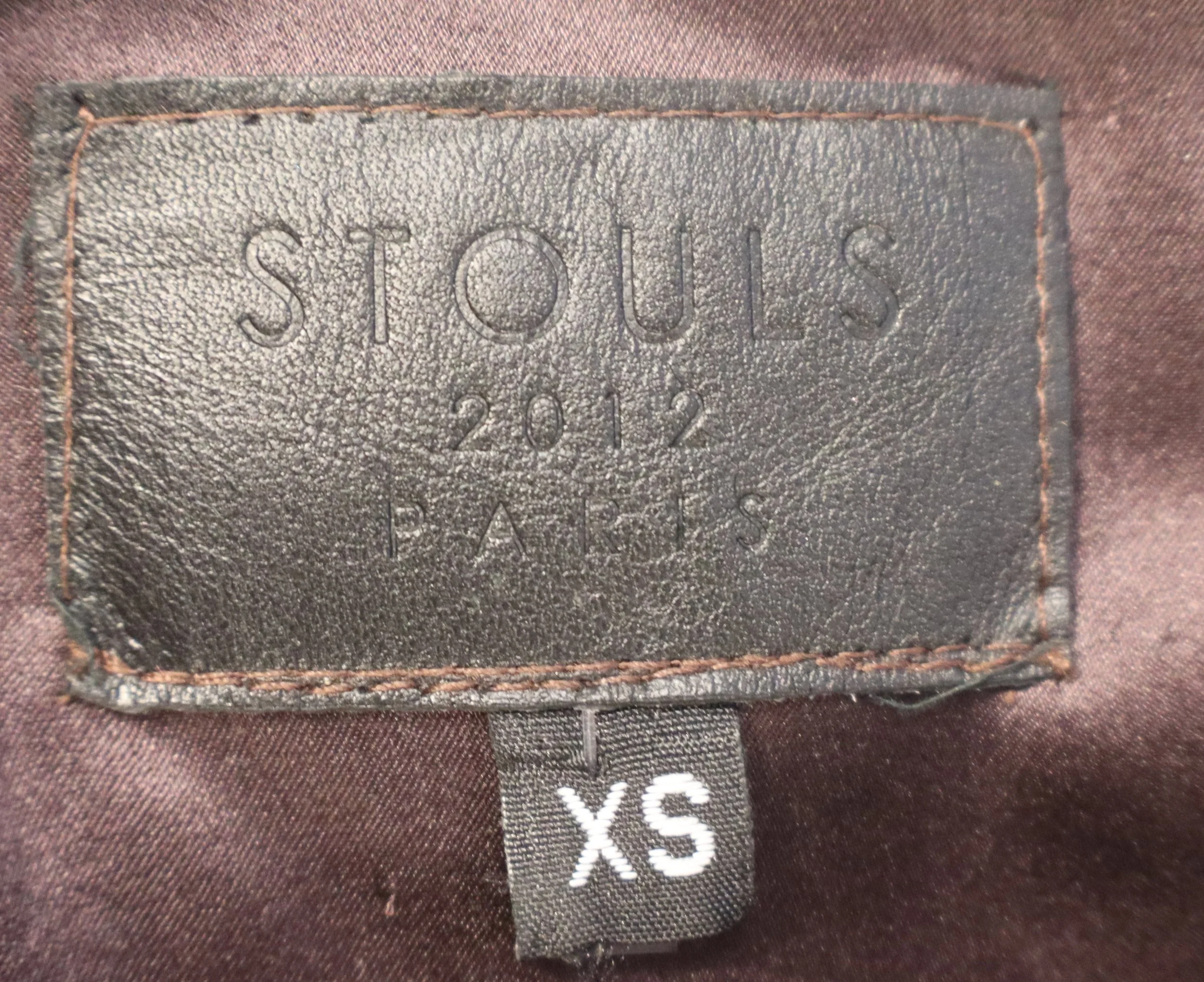 Stouls Paris - Leather Dress Size XS - Image 3