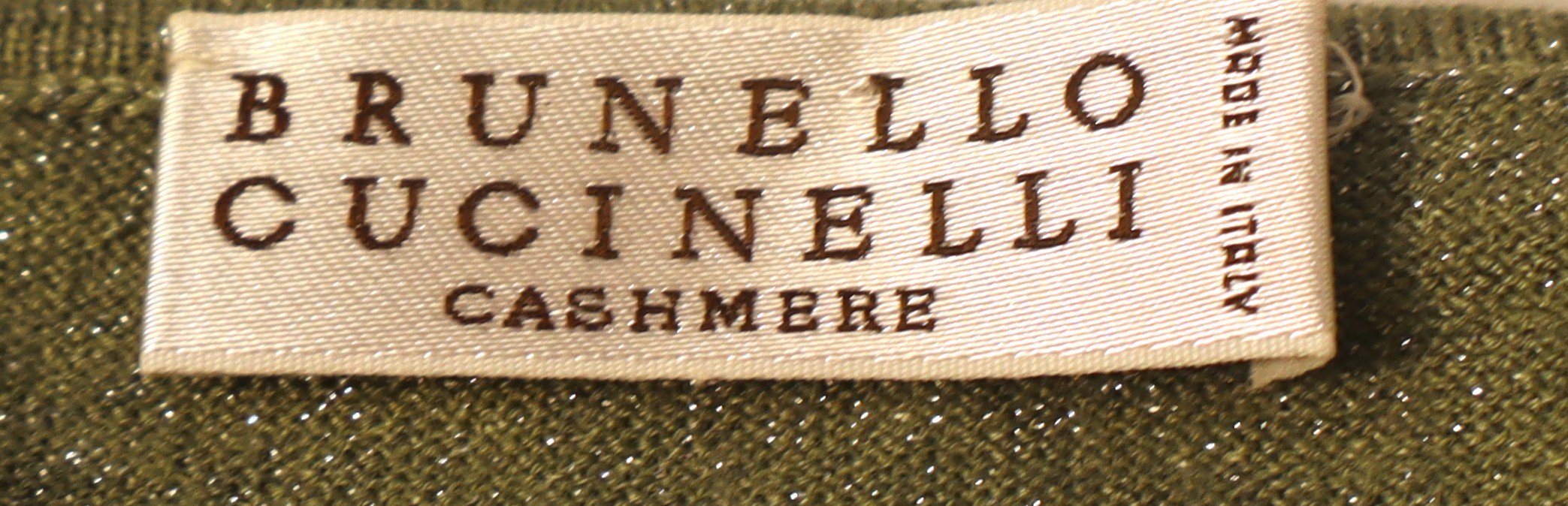 Brunello Cucinelli - Cashmere/Silk/Metallic Sweater Size S - Image 3