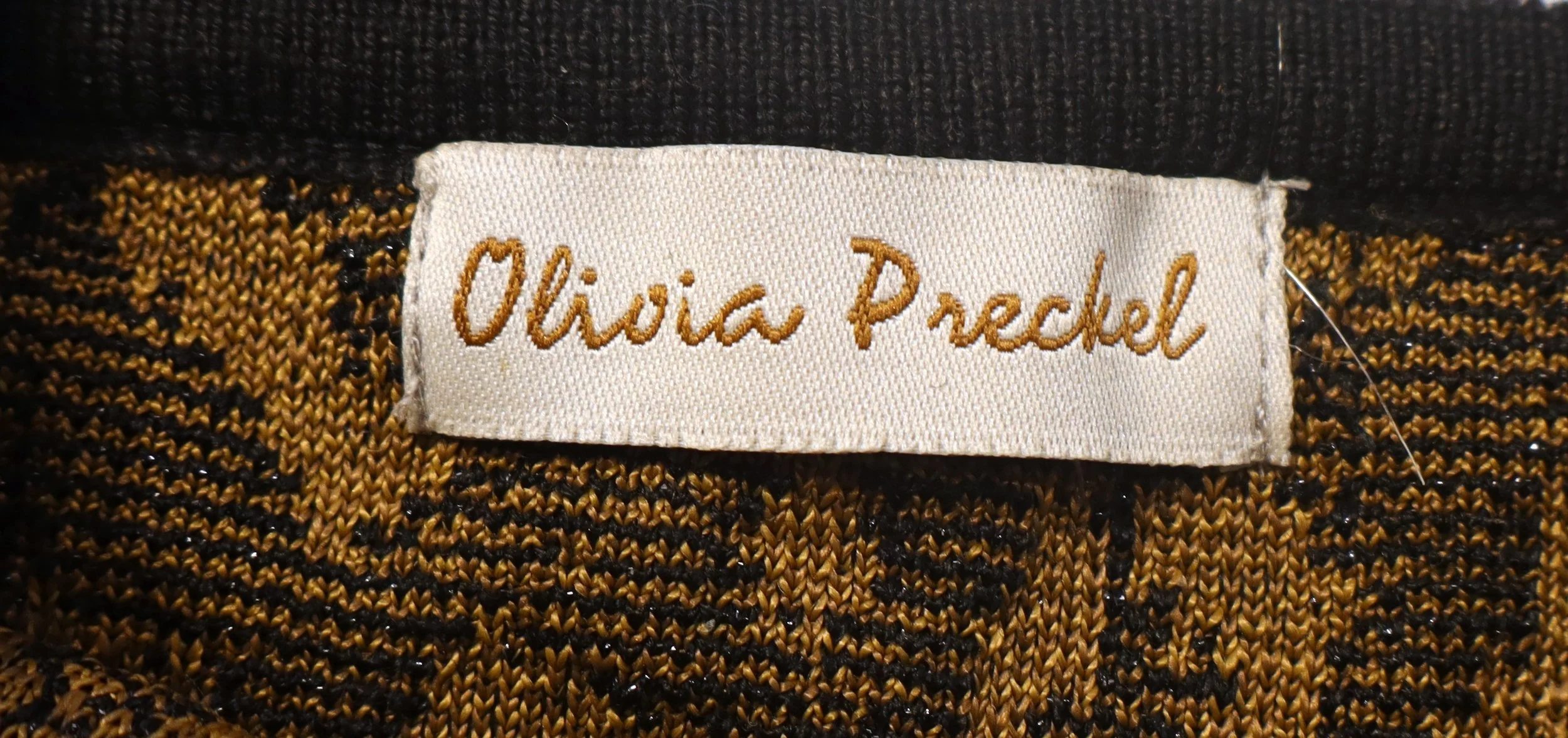 Olivia Preckel - Leopard Crop Top Size S - Image 3