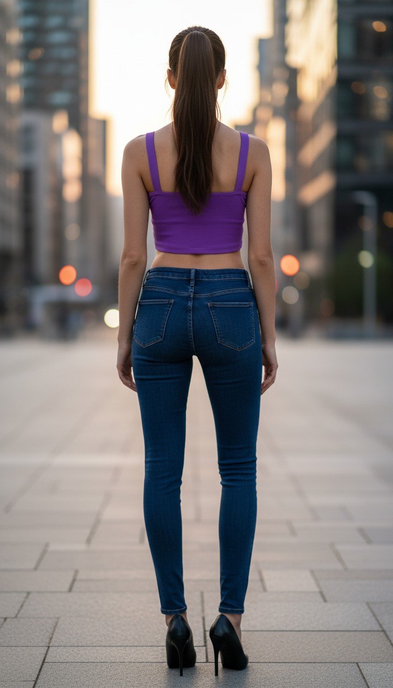 BOBÔ - Knit Crop Top Seamless Camisole Size P - Image 2