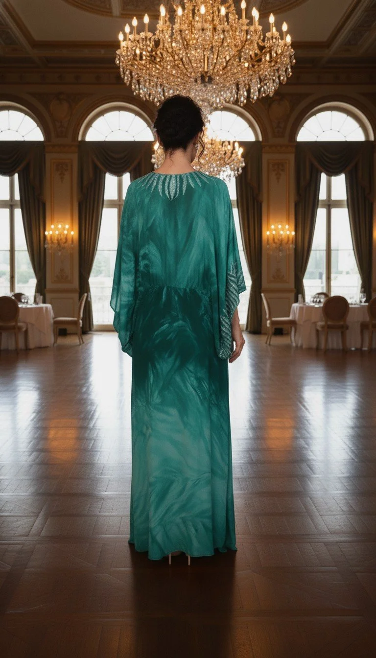 Zuhair Murad - RTW Gown Emerald Elegance Evening Gown Size 36 - Image 2