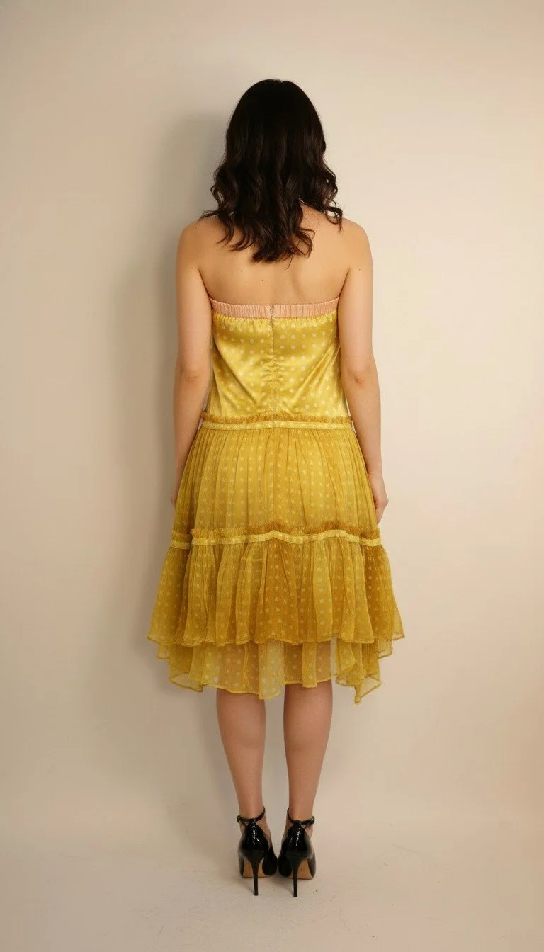 Roberto Cavalli - Glamorous Gold Sequin Skirt Size XS - Image 2